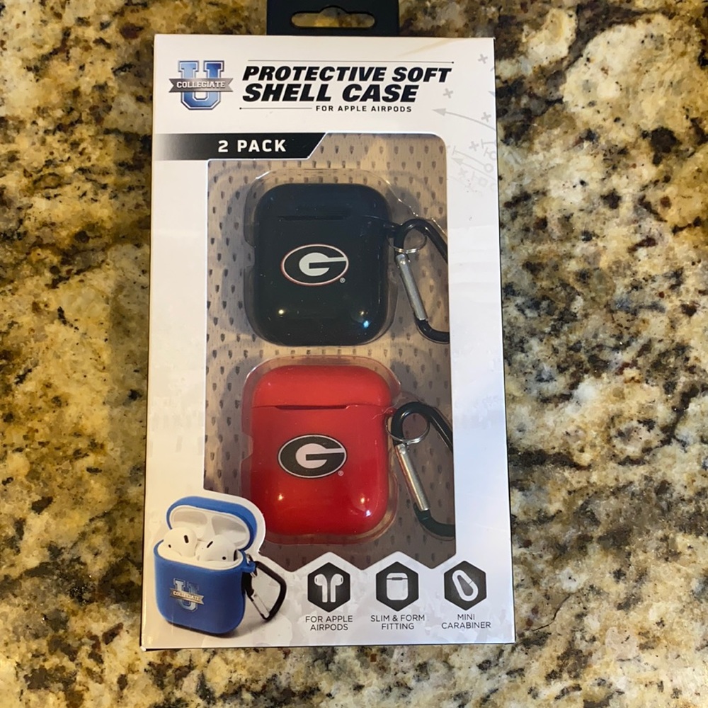 UGA airpod shell cases